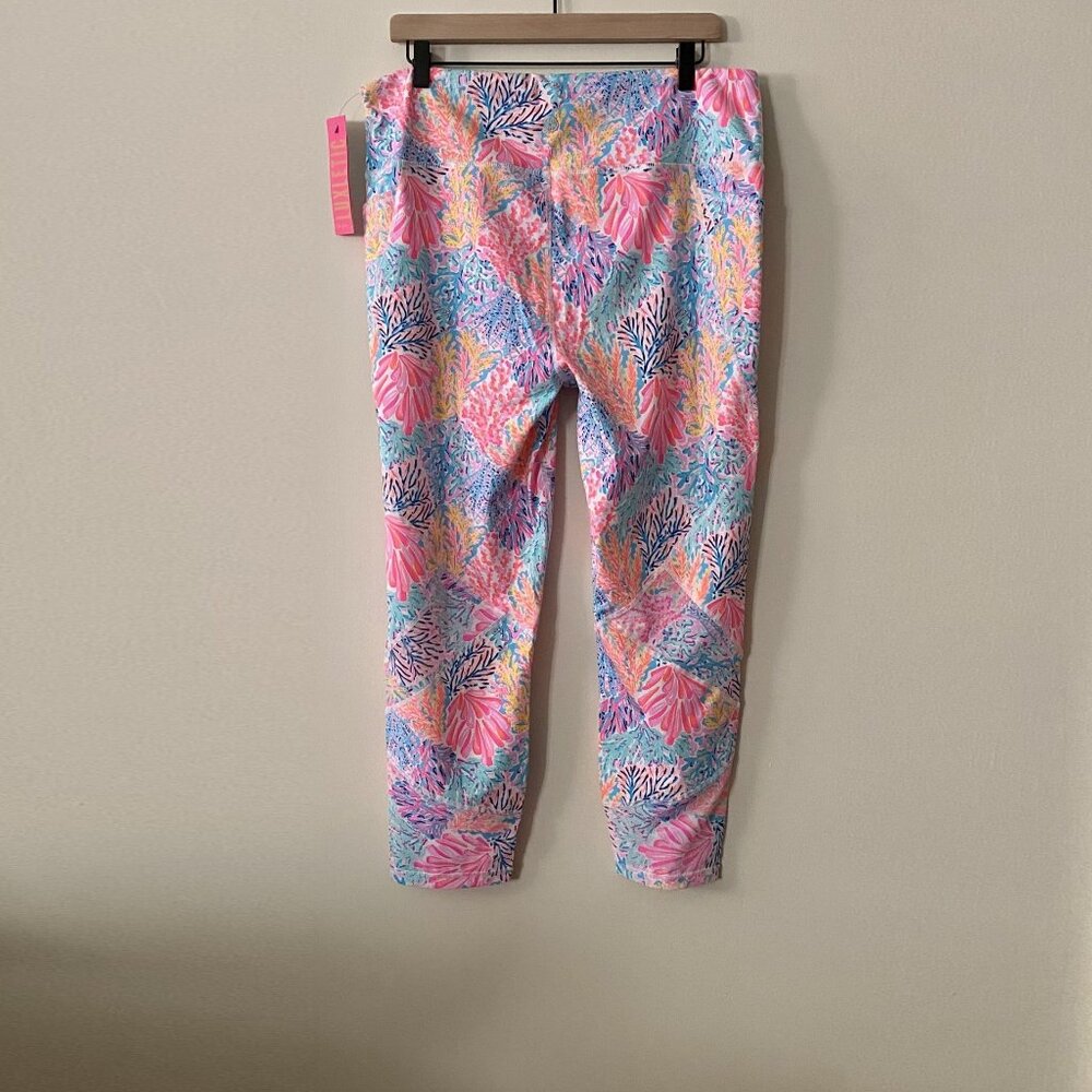 ✨2x HP✨Lilly Pulitzer Luxletic 24" Weekender High-Rise Midi Legging NWT - Picture 6 of 9
